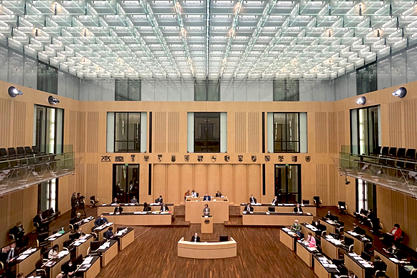 Blick ins Bundesrats Plenum