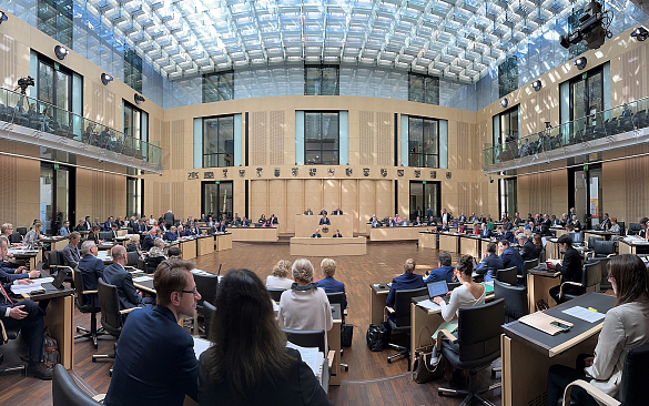 Blick ins Plenum im Bundesrat