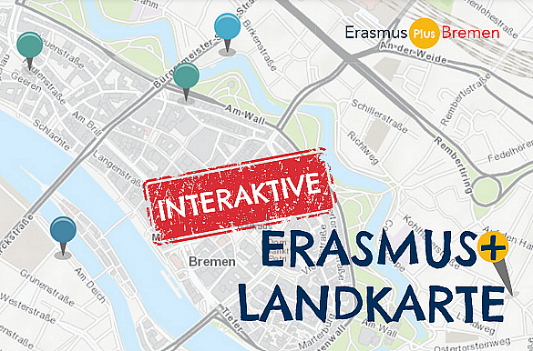 Landkarte für Erasmus