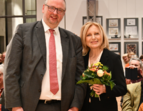 Dr. Olaf Joachim mit Maren Kroymann