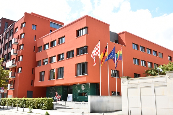 Blick auf die Bremer Landesvertretung